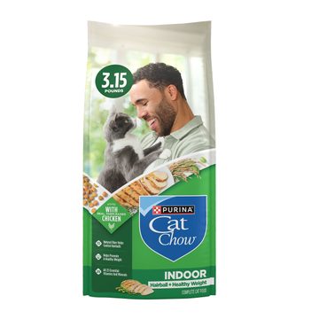 Purina Cat Chow Indoor Dry Cat Food, Hairball + Healthy Weight
