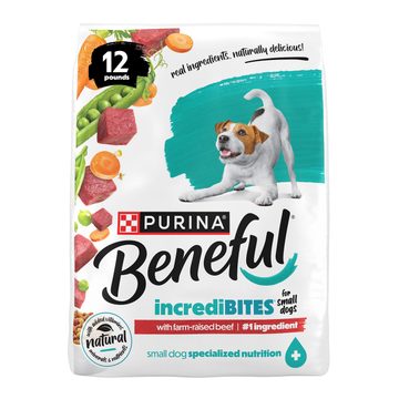 Purina Beneful IncrediBites With Farm-Raised Beef, Small Breed Dry Dog Food