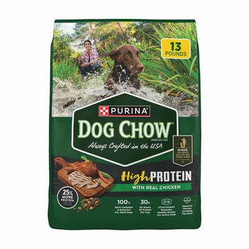 Purina Dog Chow High Protein Dry Dog Food With Real Chicken