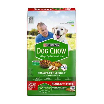 Purina Dog Chow Complete Adult Dry Dog Food, 20 lb Bag