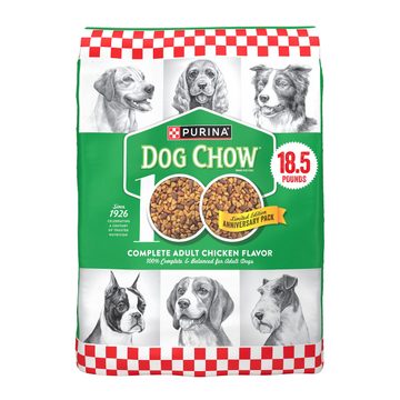 Purina Dog Chow Complete Adult Dry Dog Food Kibble With Chicken Flavor