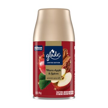 Glade® Automatic Spray Air Freshener Refill, Warm Apple & Spices, 6.2 oz, 1 ct