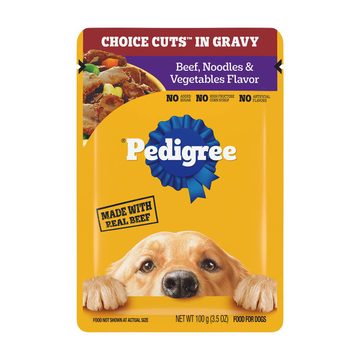 Pedigree Choice Cuts in Gravy Adult Dog Food - Beef, Noodle & Vegetable, 3.5 oz