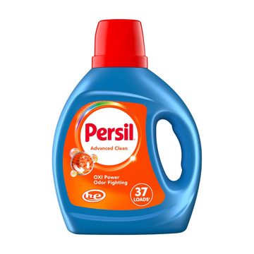 Persil Advanced Clean Oxi+Odor Power Liquid Laundry Detergent, 63 fl oz, 37 Loads