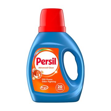 Persil Advanced Clean Oxi+Odor Power Liquid Laundry Detergent, 34 fl oz, 20 Loads