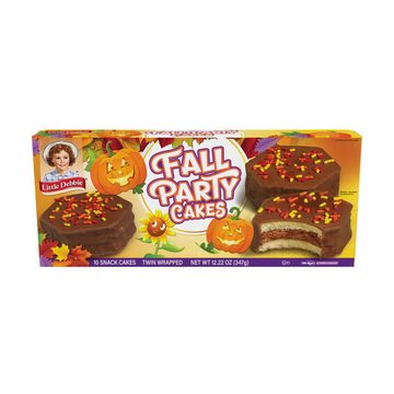 Little Debbie Chocolate, Fall Party Cakes, Twin-Wrapped, 10 ct