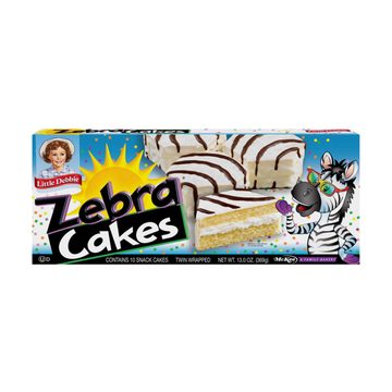 Little Debbie Zebra Cakes, 13 oz, 10 Ct