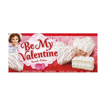 Little Debbie Be My Valentine Cakes - Vanilla, 11.09 oz