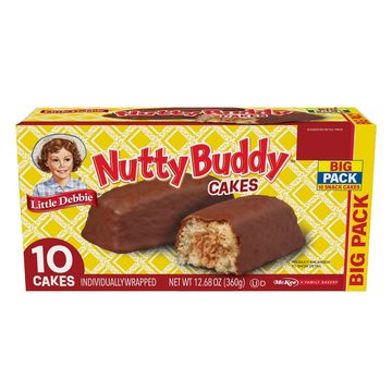 Little Debbie Nutty Buddy Cakes Big Pack, 12.68 oz