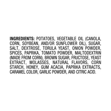 Lay's Potato Chips Honey Barbecue Flavored 2 5/8 Oz