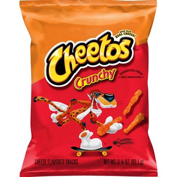 Cheetos Crunchy Cheese Flavored Snacks, 3 1/4 oz