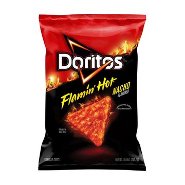 Doritos Flamin' Hot Nacho Flavored Tortilla Chips, 9.25 oz