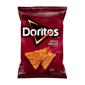 Doritos Spicy Nacho Flavored Tortilla Chips 9.25 oz bag