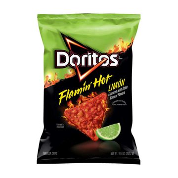 Doritos Tortilla Chips, Flamin’ Hot Limón Flavored, 9.25 oz