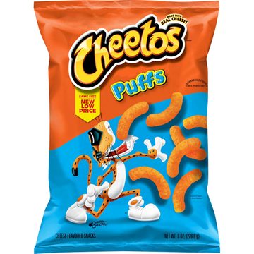 Cheetos Puffs Cheese Flavored Snacks 8 Oz