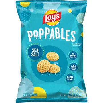 Lay's Poppables Potato Snacks Sea Salt 5 Oz