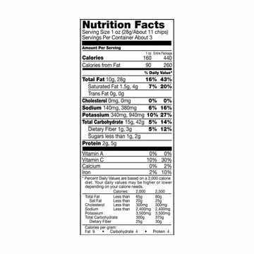 Lay's Wavy Potato Chips Original 2 3/4 Oz