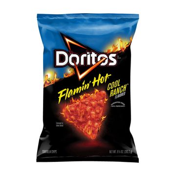 Doritos Tortilla Chips, Flamin’ Hot Cool Ranch Flavored, 9.25 oz