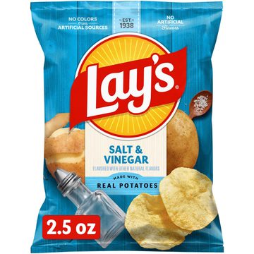 Lay's Potato Chips Salt & Vinegar 2 1/2 Oz