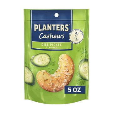 Planters Whole Cashews, Dill Pickle Flavored, 5 oz