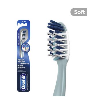 Oral-B Pro Clean CrossAction Toothbrush, Deep Plaque Removal, Soft, 1 ct