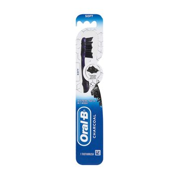 Oral B Charcoal Whitening Therapy Soft Toothbrush, 1 Count
