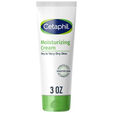 Cetaphil Body Moisturizer, Hydrating Moisturizing Cream for Dry to Very Dry Skin, 3 oz, Fragrance Free, Non-Comedogenic, Non-Greasy