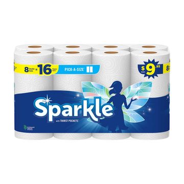 Sparkle Pick-A-Size Paper Towels, 8 pk