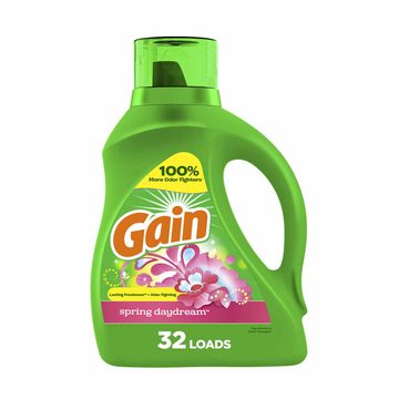 Gain Liquid Laundry Detergent, Spring Daydream Scent, 46 fl oz