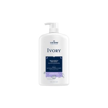 Ivory Mild & Gentle Body Wash, Lavender Scent, 35 fl oz