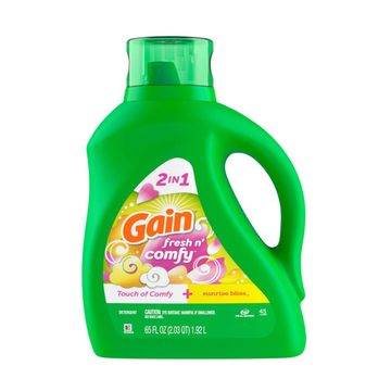 Gain HE Compatible Liquid Laundry Detergent - Sunrise Bliss Scent with Cashmere Touch, 45 Loads - 65 fl oz