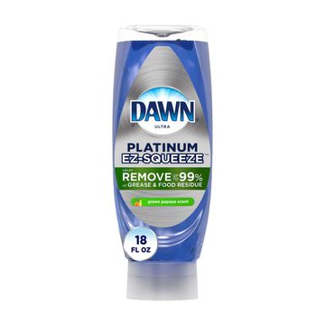 Dawn EZ-Squeeze Platinum Dishwashing Liquid Dish Soap, Green Papaya Scent 18 fl oz