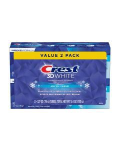 Crest 3D White Arctic Fresh Teeth Whitening Toothpaste, 2.7 oz, Pack of 2