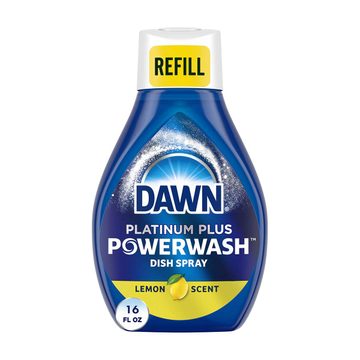 Dawn Platinum Plus Powerwash Dish Spray Refill, Lemon Scent, 16 fl oz