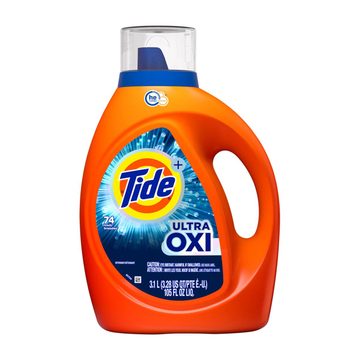 Tide Ultra Oxi Liquid Laundry Detergent, 74 loads, 105 fl oz