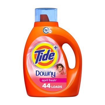 Tide Downy Liquid Laundry Detergent, April Fresh, 1 ct
