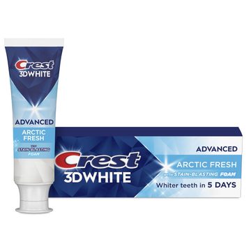 Crest Toothpaste 3DWhite Advanced Teeth Whitening, Arctic Fresh, 2.4 oz