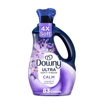 Downy Ultra Soft Plus Fresh Fabric Softener Liquid, Calm, Lavender and Vanilla B
