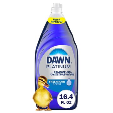 Dawn Platinum Dish Soap, Dishwashing Liquid, Tough Grease Removal, Fresh Rain, 16.4oz