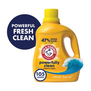 ARM & HAMMER Clean Burst, 105 Loads Liquid Laundry Detergent, 105 fl oz