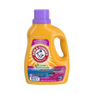 Arm & Hammer Clean Scentsations Liquid Laundry Detergernt, Tropical Paradise - 50 Loads