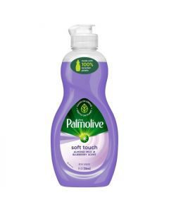 Palmolive Ultra Dishwashing Liquid Dish Soap, Soft Touch Almond Milk & Blueberry Scent - 8 Fluid Ounce