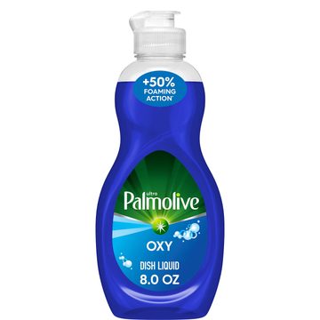 Palmolive Ultra Oxy Liquid Dish Soap, Deep Grease Cutting, No Soaking Needed, 8 fl oz