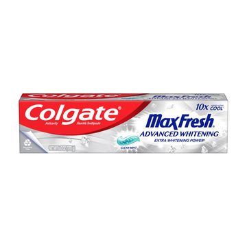 Colgate Max Fresh Advanced Whitening Toothpaste - Clean Mint, 6 oz
