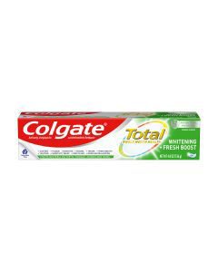 Colgate Total Ultra Fresh Toothpaste with Whitening Fresh Boost, 4.8oz