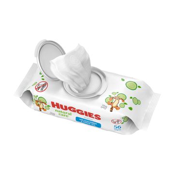 Huggies Natural Care Refreshing Baby Wipes, Cucumber & Green Tea, 56 ct