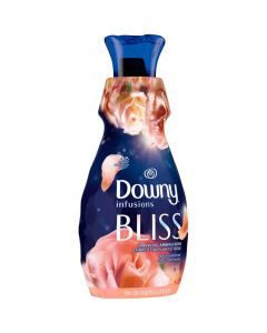 Downy Infusions Liquid Fabric Softener, Bliss, Sparkling Amber & Rose, 32 fl oz