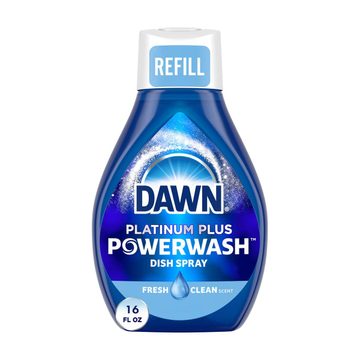 Dawn Platinum Plus Powerwash Dish Spray Refill, Fresh Clean Scent, 16 fl oz