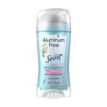 Secret Aluminum Free Deodorant for Women, Cherry Blossom, 2.4 oz