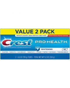 Crest Pro-Health Whitening Gel Toothpaste, 4.6 oz, 2 ct